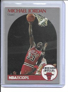 1990 NBA Hoops Michael Jordan #65 Chicago Bulls