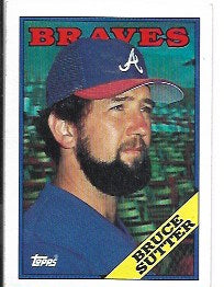 1988 Topps Tiffany Baseball #155 Bruce Sutter