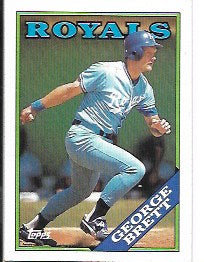 1988 Topps Tiffany Baseball #700 George Brett