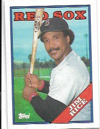 1988 Topps Tiffany Baseball #675 Jim Rice