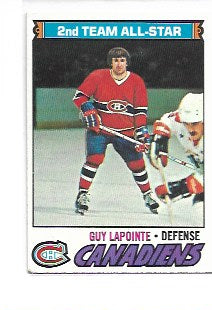 1977-78 Topps Hockey #60 Guy Lapointe