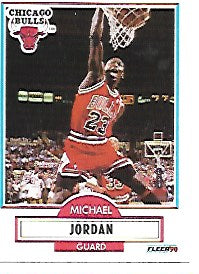 1990 Fleer Basketball Michael Jordan #26 Bulls