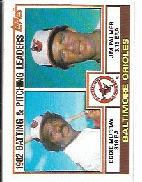 1983 Topps Tiffany Baseball #21 Batting/Pitching Leaders