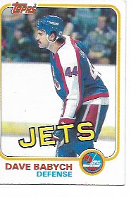 1981-82 Topps Hockey # 1 Dave Babych RC