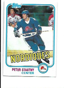 1981-82 Topps Hockey #269 Peter Stastny RC